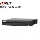 Dahua NVR4104HS-4KS2 8MP Resolution 4 Channel Compact 1U NVR