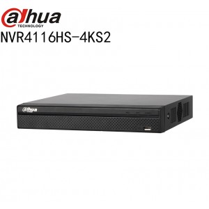Dahua NVR4116HS-4KS2 16 Channel Compact 1U 4k 8MP NVR