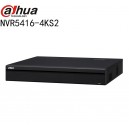 Dahua NVR5416-4KS2 12MP 16 Channel 4 SATA  4K H.265 1.5U Pro NVR